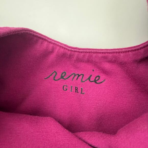 Remie Girl Raspberry Pink Fit & Flare Pocket Dress - Picture 5 of 9